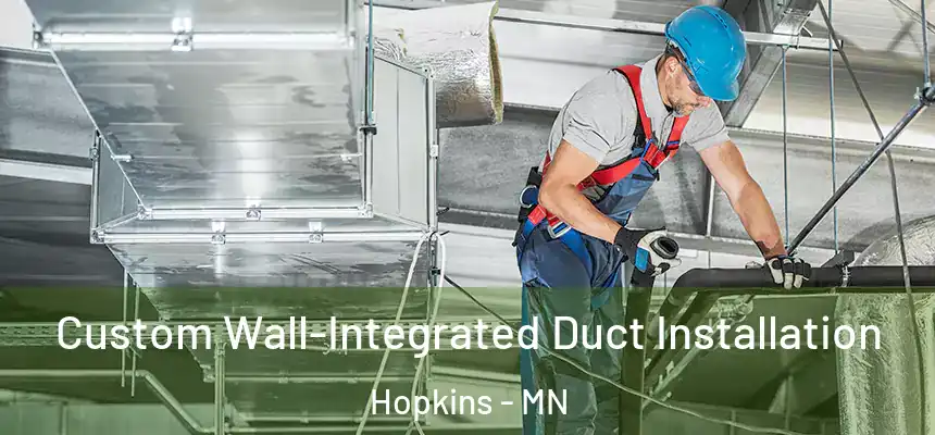  Custom Wall-Integrated Duct Installation Hopkins - MN